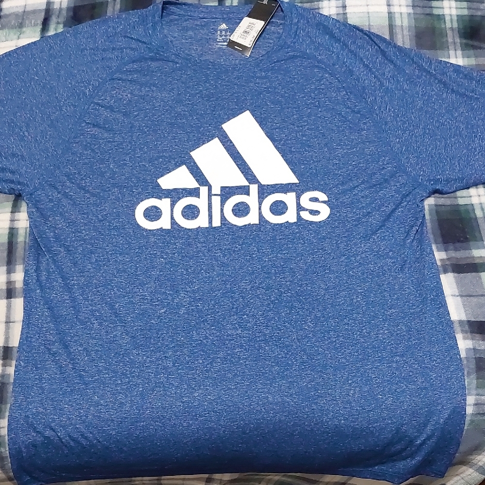 Adidas Men's Blue T-Shirt